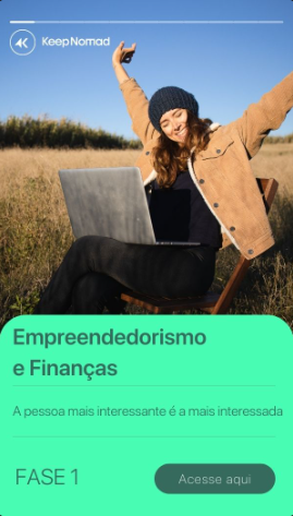 Empreendedorismo e Finanças Keep Nomad é confiável